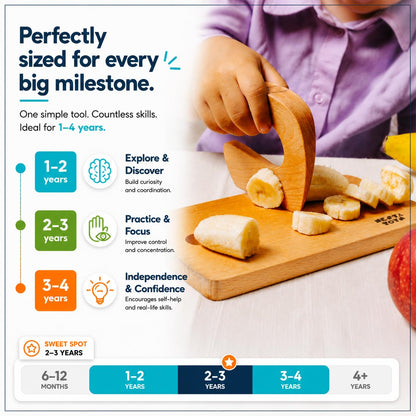 Nesta Toys Chopping Board & Knife for Kids