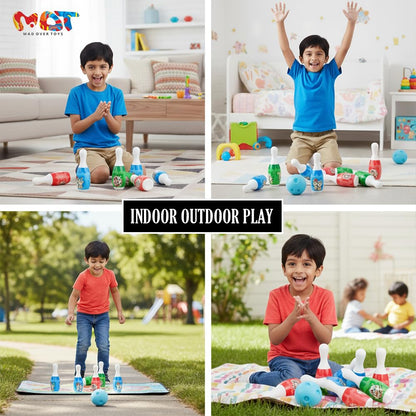 Mad Over Toys Mini Bowling Game Set