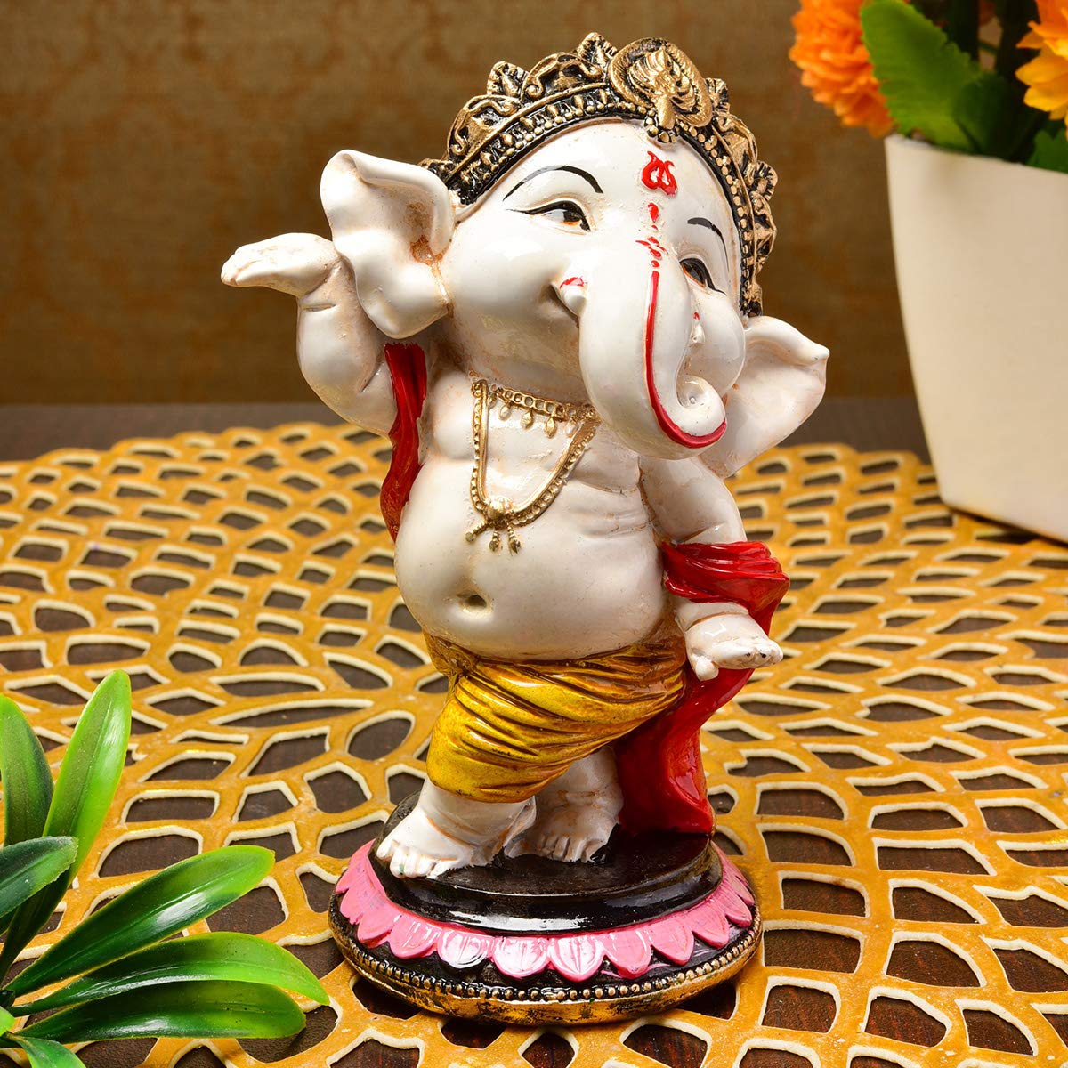 KARIGAARI Ideas Hand Crafted Karigaari India Handcrafted Polyresin Eco Friendly Lord Ganesha