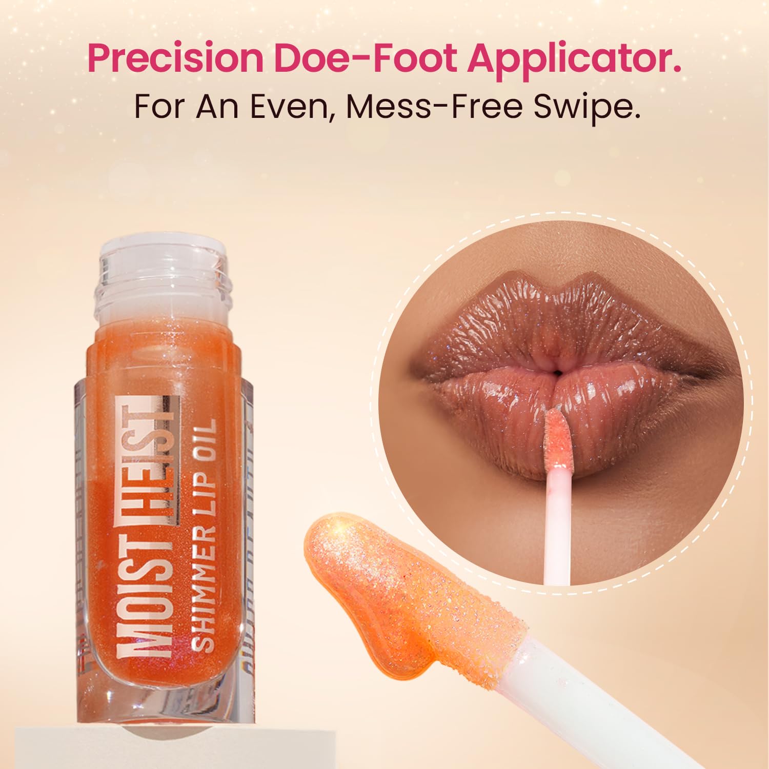 Swiss Beauty Moist Heist Shimmer Lip Oil 4.8g