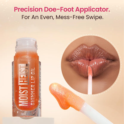 Swiss Beauty Moist Heist Shimmer Lip Oil 4.8g