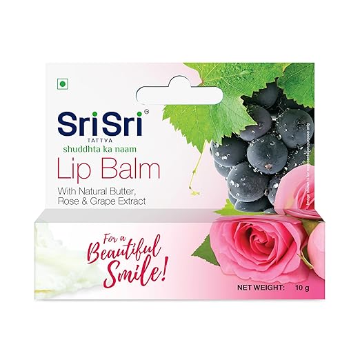 Sri Sri Tattva Lip Balm 10g - PUSHMYCART