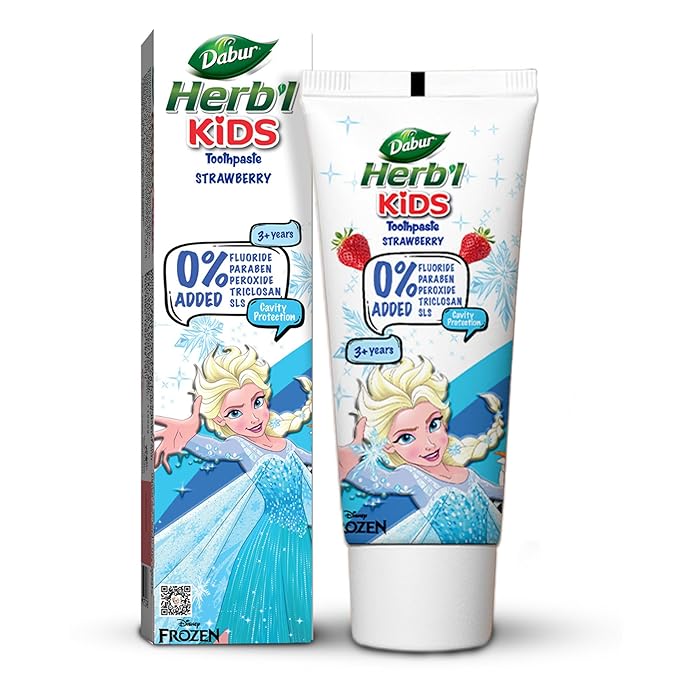 Dabur Herb'l Kids Elsa Frozen Toothpaste - PUSHMYCART