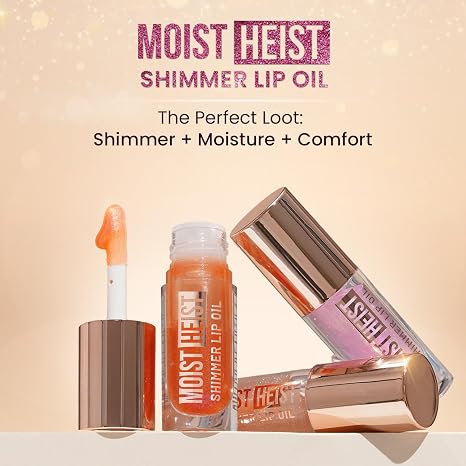 Swiss Beauty Moist Heist Shimmer Lip Oil 4.8g