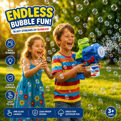 King Toyz Rechargeable Automatic Bubble Gun