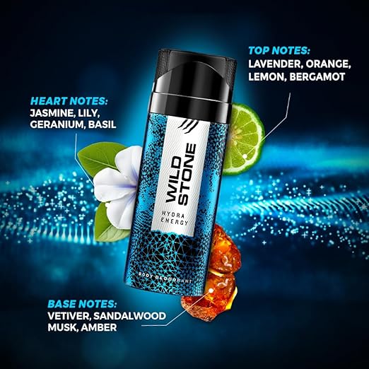 Wild Stone Hydra Energy Deodorant for Men