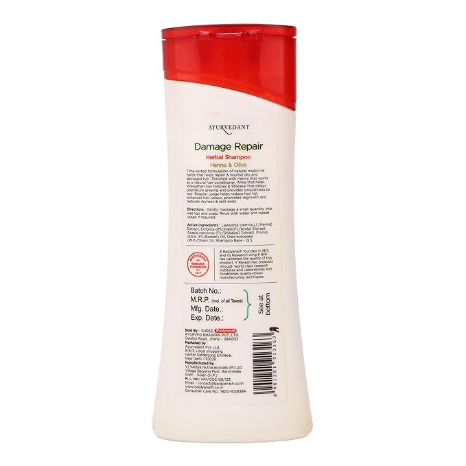 Baidyanath Damage Repair Herbal Shampoo