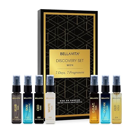 Bellavita Discovery Gift Set Eau De Parfum Perfume For Men