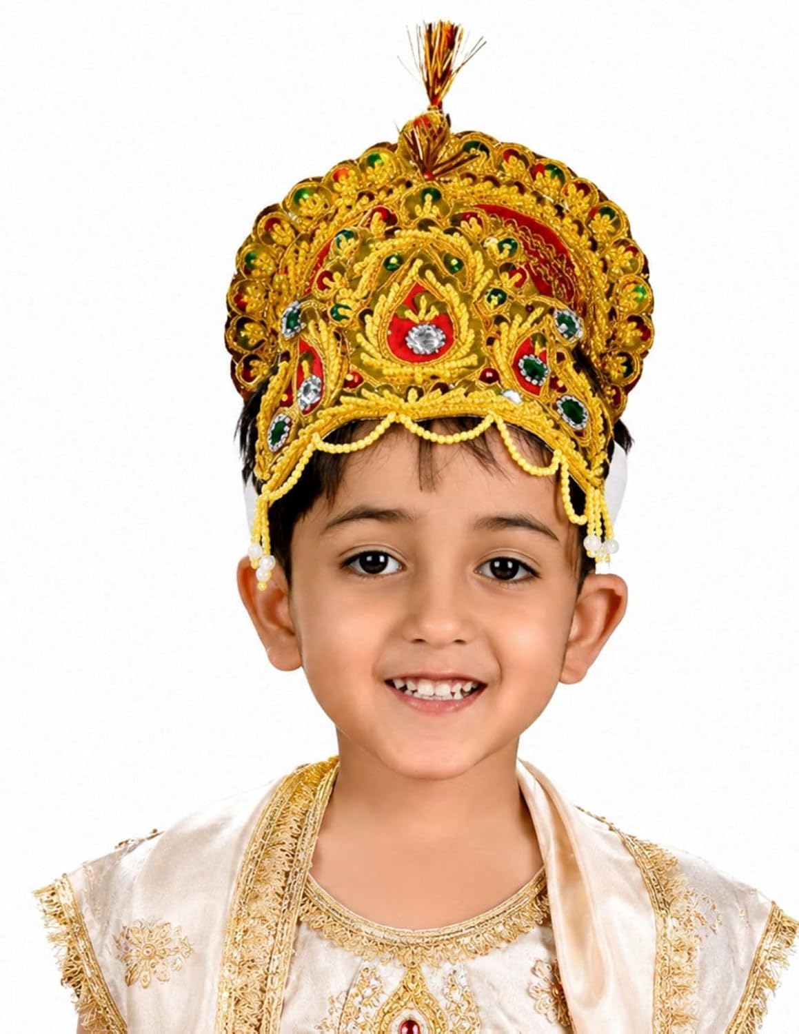 BookMyCostume Mythological Character Multicolor Crown