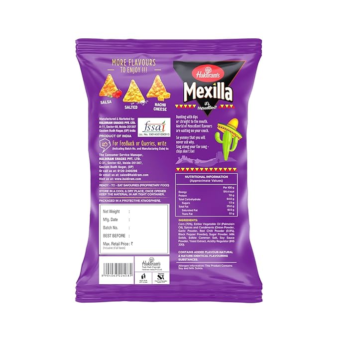 Haldiram's Mexilla Classic Tortilla Chips