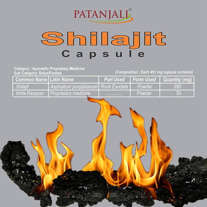 Patanjali Shilajit Capsules