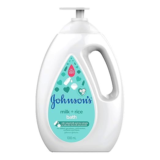 Johnsons' Baby Milk + Rice Bath