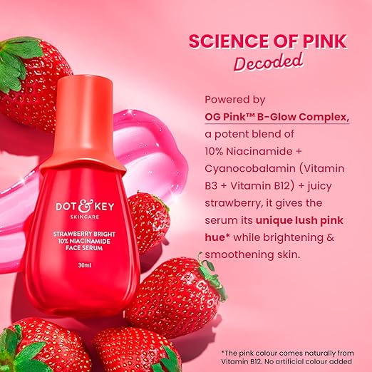 Dot & Key Strawberry Brighт 10% Niacinamide Face Serum