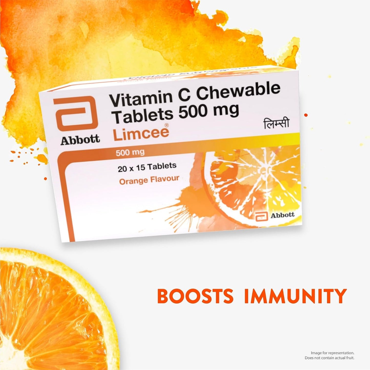 Limcee Chewable Natural Vitamin C Chewable Tablets