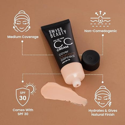 Swiss Beauty All-In-One Lightweight CC Cream 25g