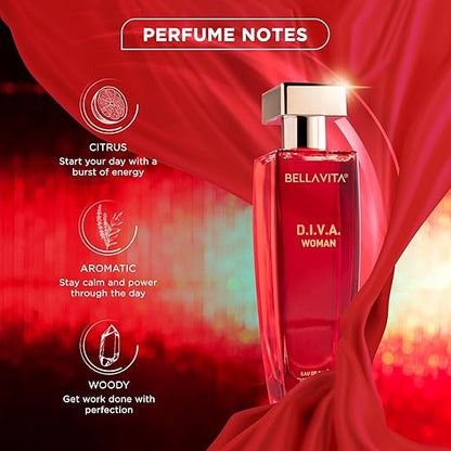 Bella Vita Luxury Women Diva Eau De Parfum Liquid