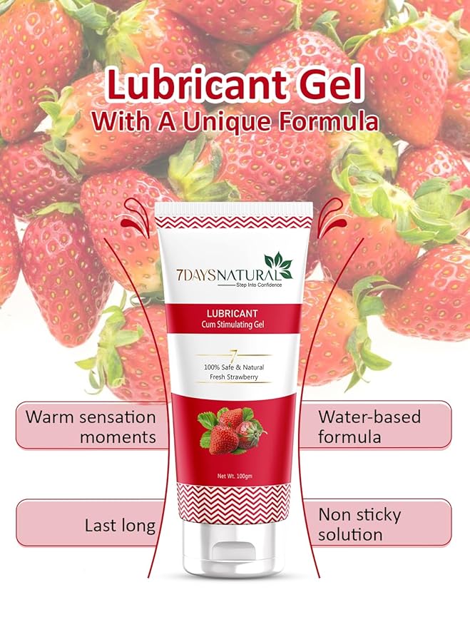 7Days Natural Lubricant Gel For Men & Women