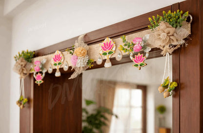 Divyakosh Artificial Flower Toran for Main Door Entrance
