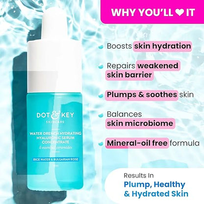 Dot & Key Water Drench Hydrating Hyaluronic Serum Concentrate