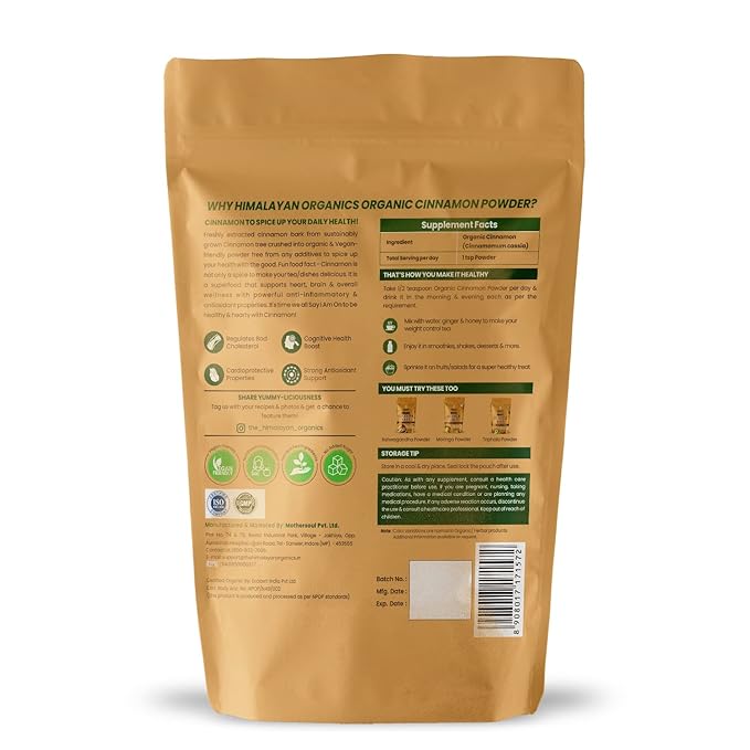 Himalayan Organics Cinnamon Powder