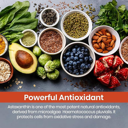 Himalayan Organics Naturally Sourced Astaxanthin Capsules