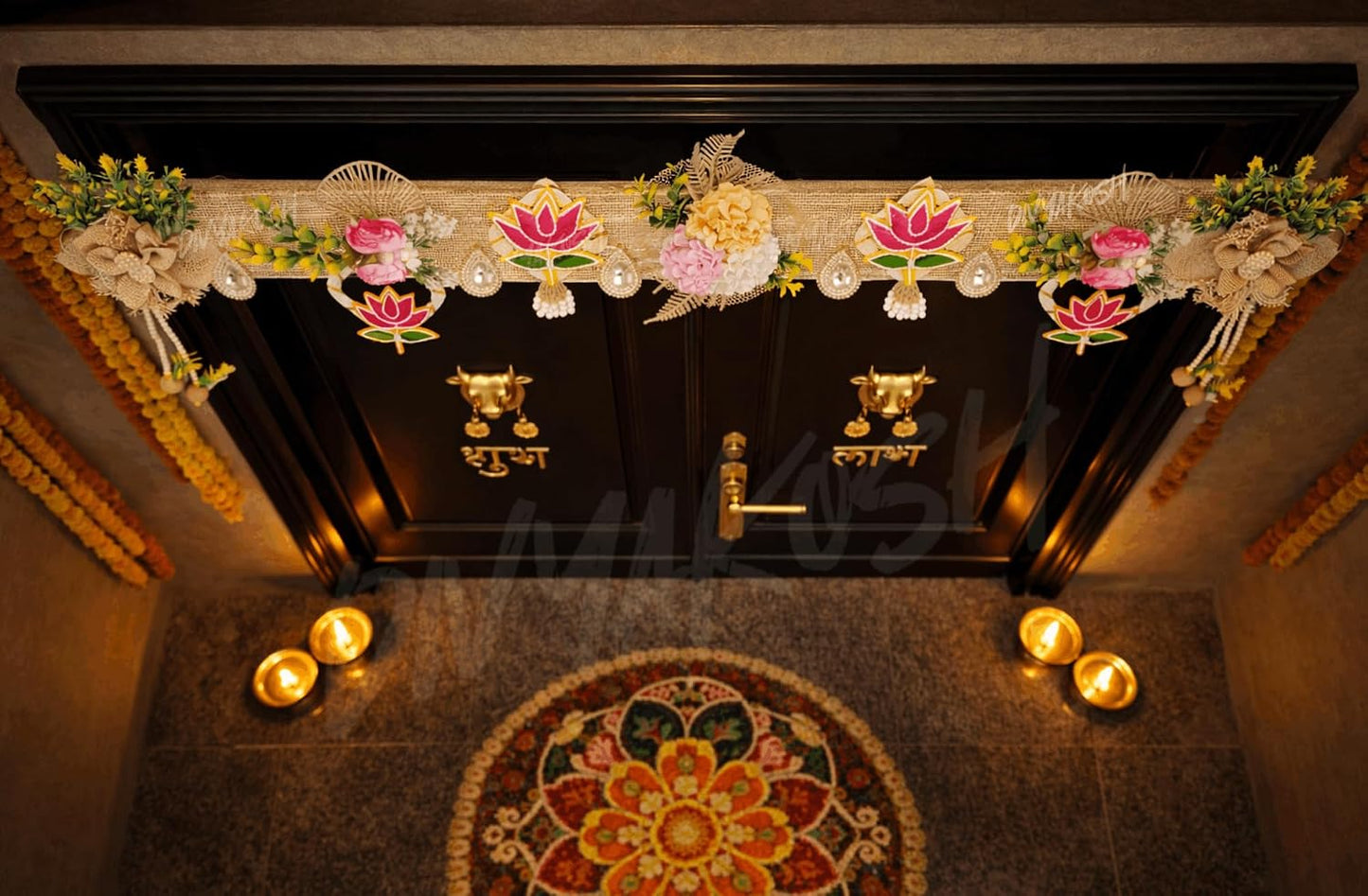 Divyakosh Artificial Flower Toran for Main Door Entrance