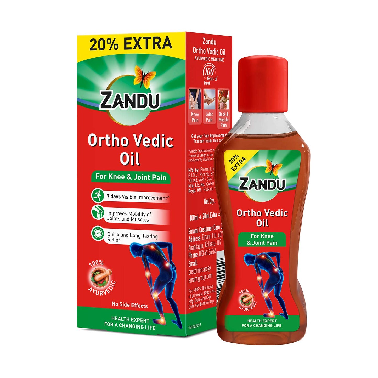 Zandu Ortho Vedic Oil