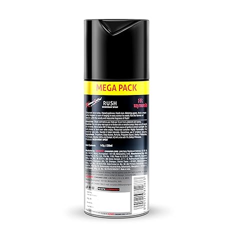 KamaSutra Rush Aerosol Deodorant For Men