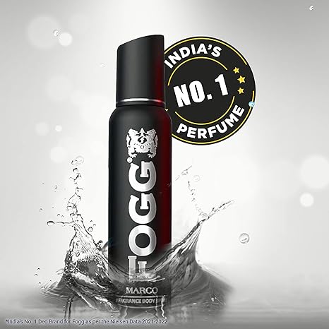 Fogg Marco No Gas Deodorant for Men, Long-Lasting Perfume Body Spray