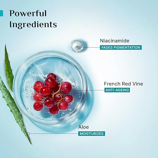 Pilgrim Red Vine Face Mist and Toner with Niacinamide & Aloe