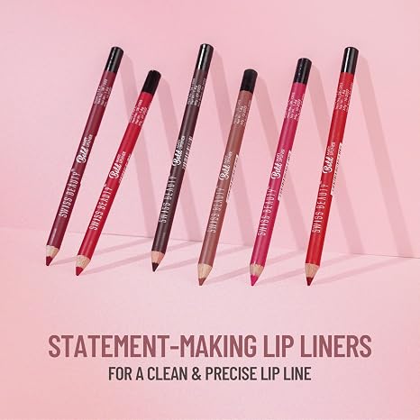 Swiss Beauty Bold Matt Lip Liner | Set of 12