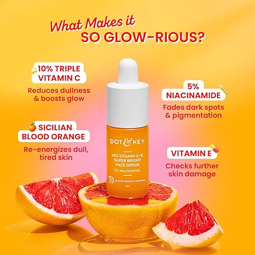 Dot & Key 10% Vitamin C + E Super Bright Face Serum