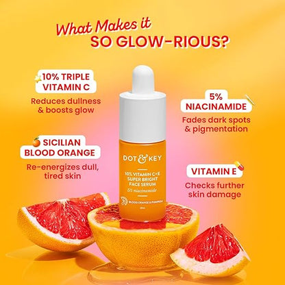 Dot & Key 10% Vitamin C + E Super Bright Face Serum