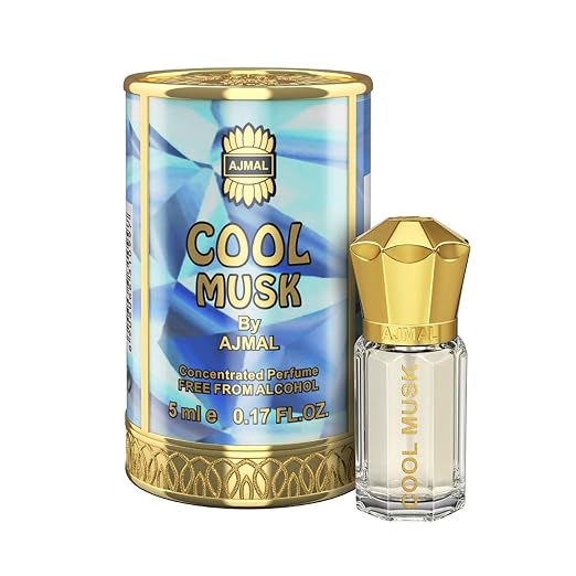 Ajmal-Cool-Musk-Attar-Floral-&-Citrus-Unisex-Perfume