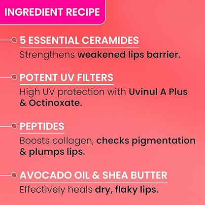 Dot & Key Barrier Repair Ceramide + Peptide Lip Balm Spf 50 Pa+++ Red Romance