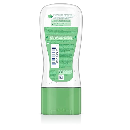 Johnson's Baby Gel Oil with Aloe & Vitamin E