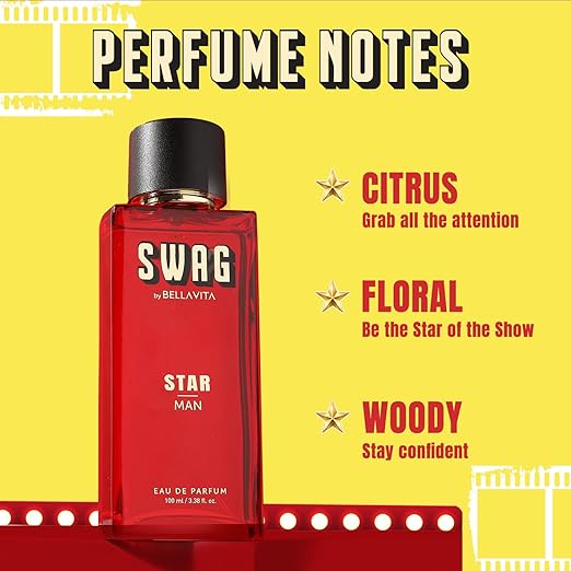 Bella Vita Luxury Men Swag Star Eau De Parfum