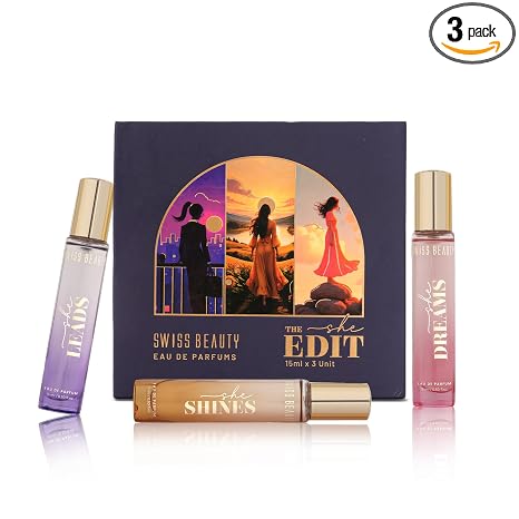 Swiss Beauty 3-In-1 Perfume Gift Box