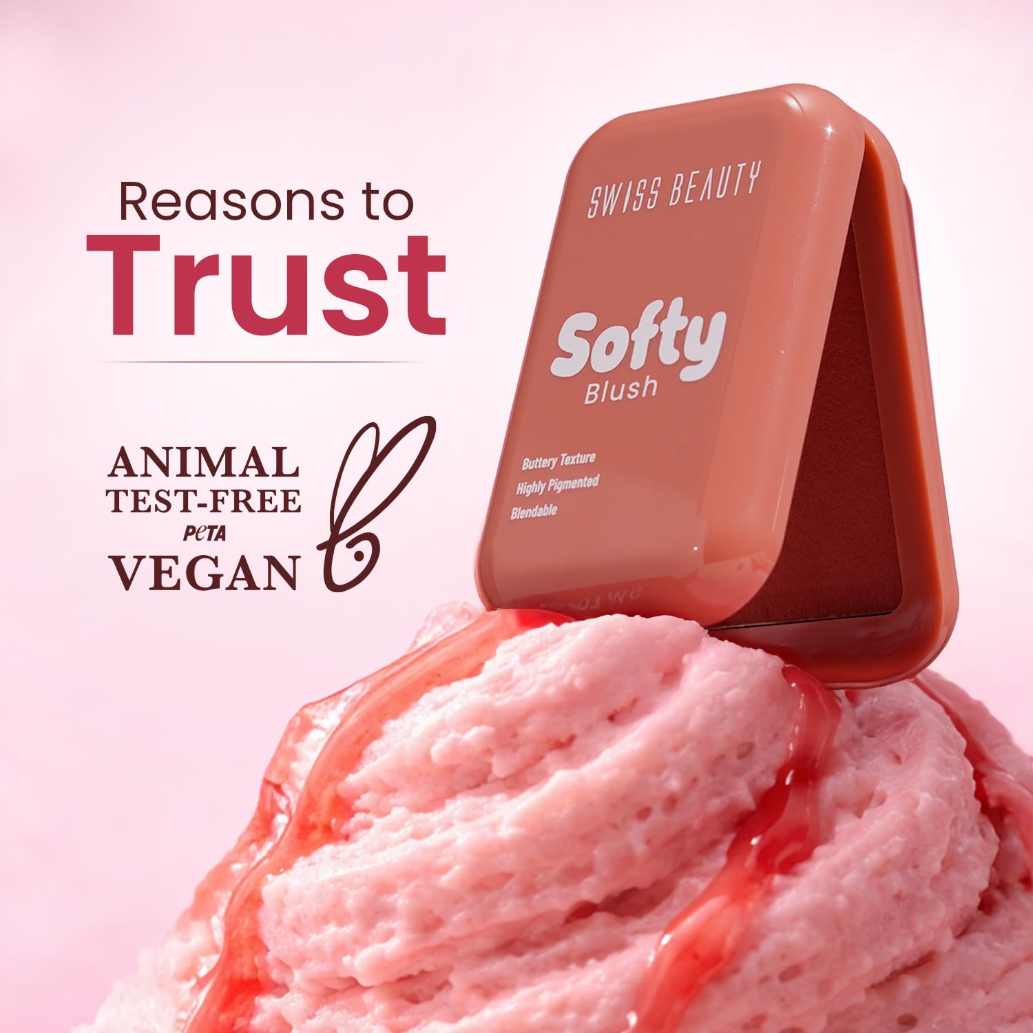Swiss Beauty Softy Blush 7g
