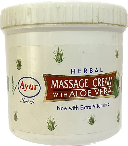 Ayur Herbals Massage Cream With Aloe Vera