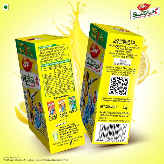 Dabur Glucoplus|C Lemon