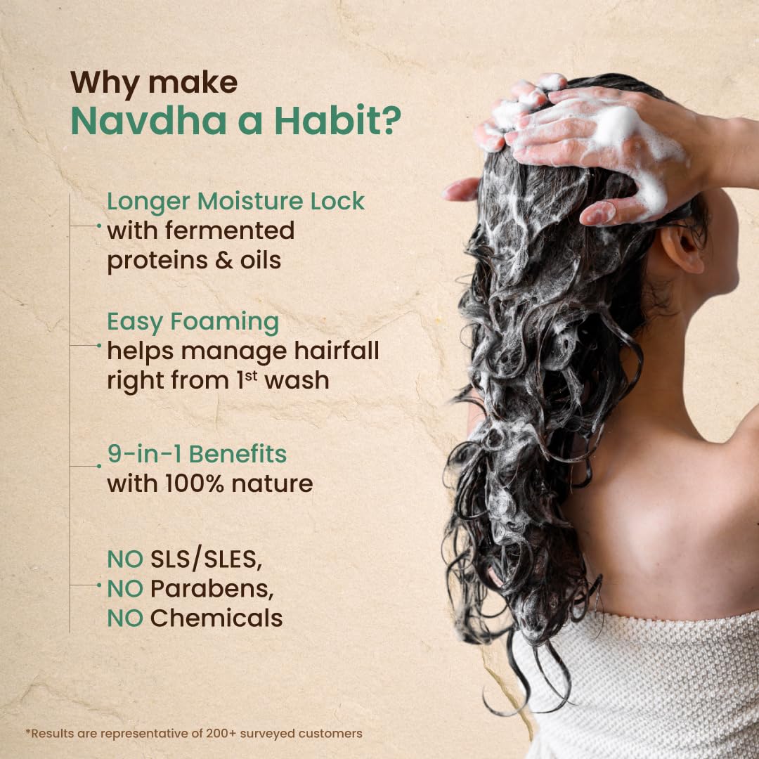 Nat Habit Tri-Leaf Rosemary Navdha Shampoo