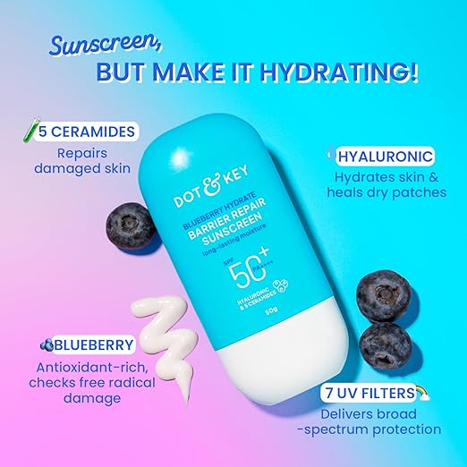Dot & Key Blueberry Hydratе Barrier Repair Sunscreen Spf 50+