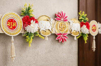 Divyakosh Artificial Flower Toran for Door Decoration