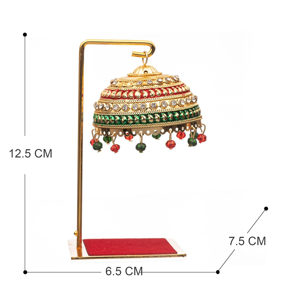 Metal Chhatra with Hanging Crystals M 99
