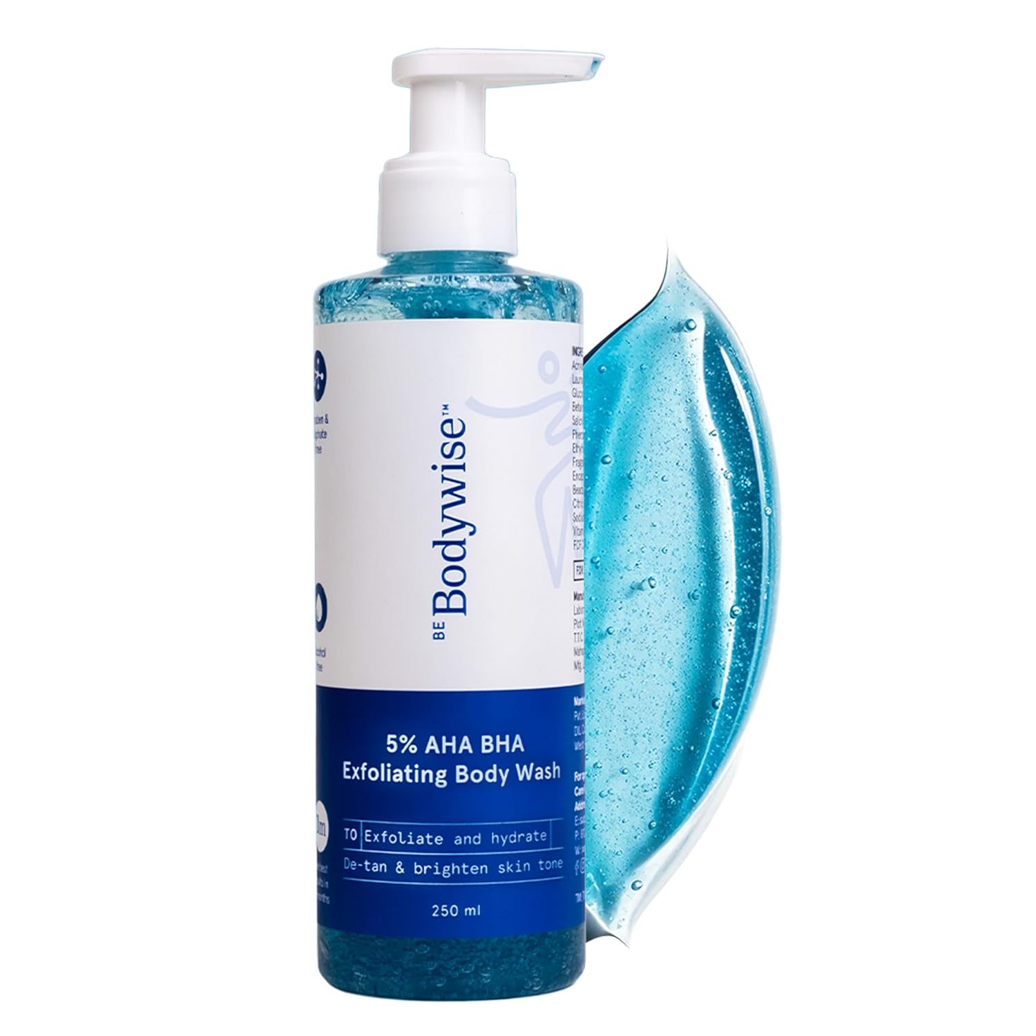 Be Bodywise 5% AHA BHA Exfoliating Body Wash 250ml