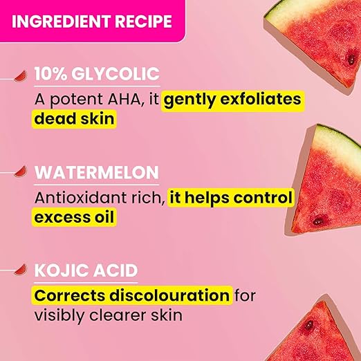 Dot & Key Watermelon + 10% Glycolic Gentle Exfoliating Face Serum