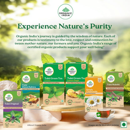 A TATA Product - Organic India Moringa Hibiscus