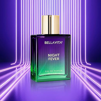 Bellavita Night Fever Eau De Parfum Perfume With Bergamot Mandarin