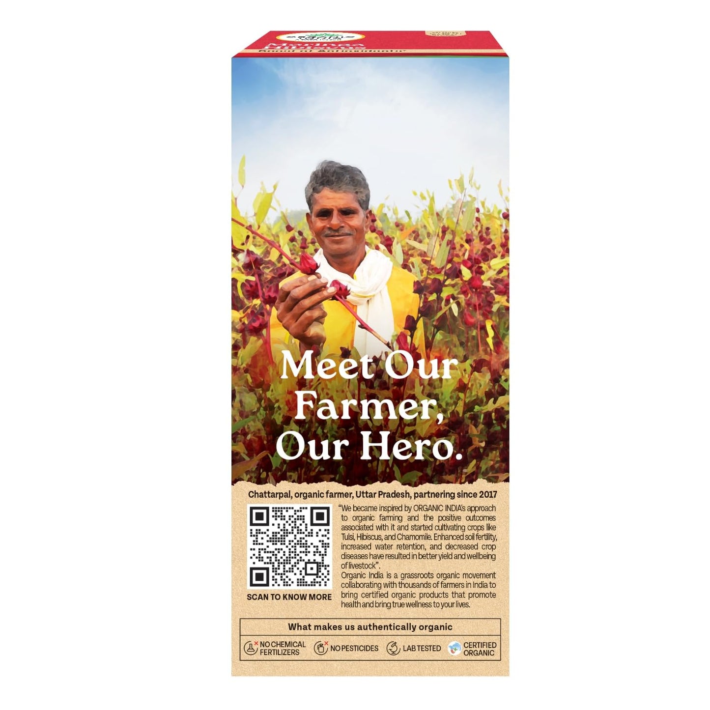 A TATA Product - Organic India Moringa Hibiscus